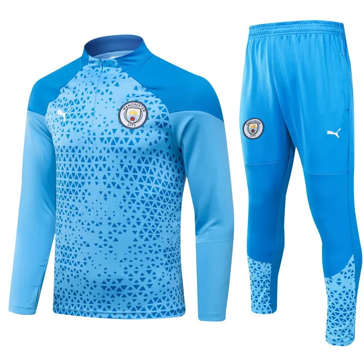 23-24 Manchester City Long Sleeve Training Suit Yupoo 3