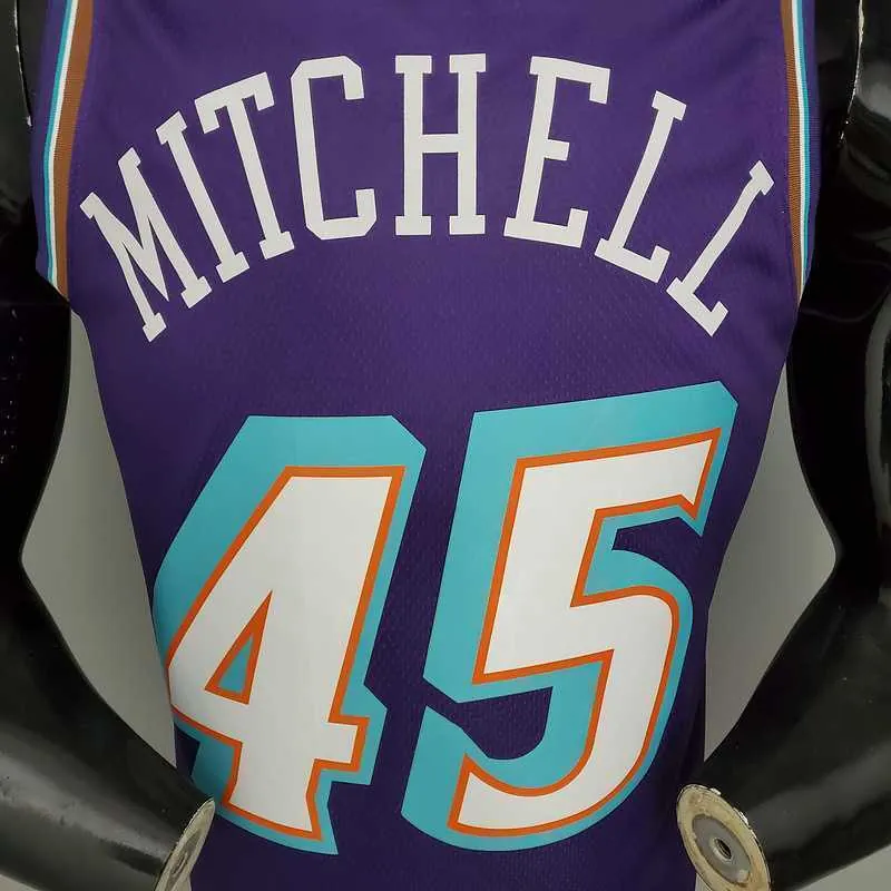 MITCHELL#45 Retro Jazz Snow Mountain Edition Purple 7