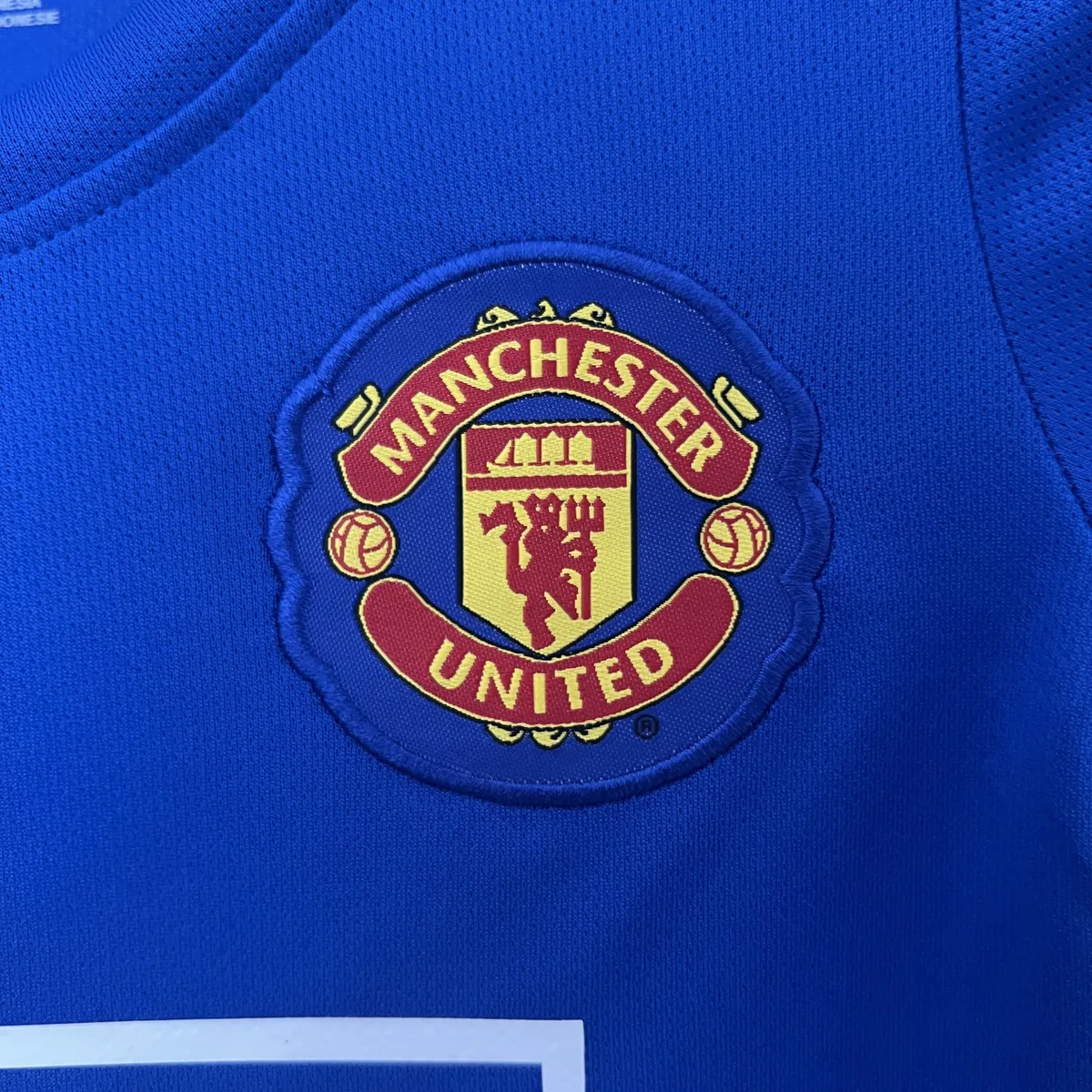 08-09 Manchester United Third Retro Kid Kits Children Sets Jerseys Supllier Yupoo 3