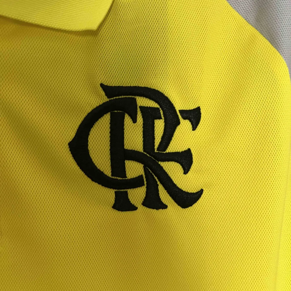 2024 Flamengo Training Yellow Polo Shirt Jersey Supplier Yupoo 2