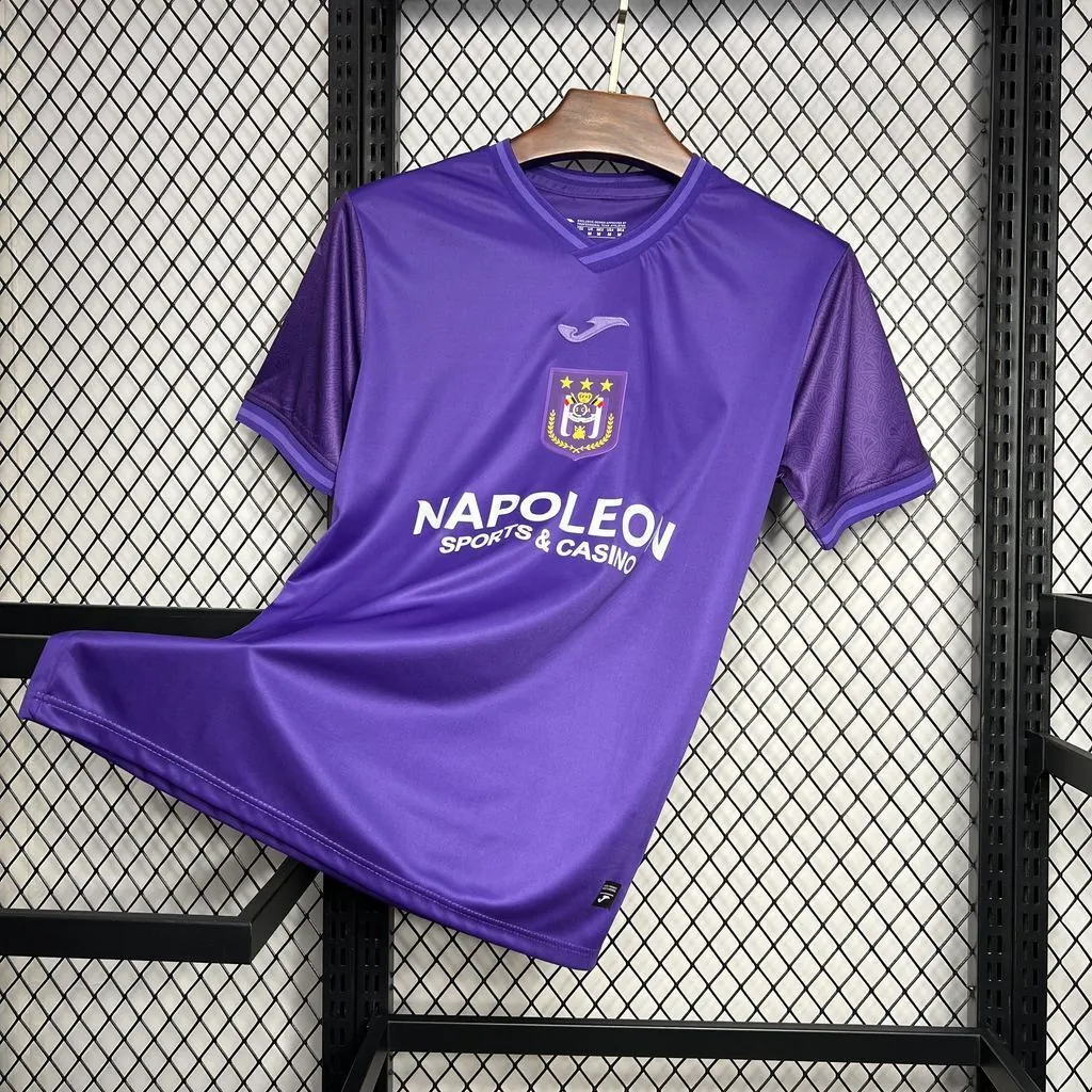 24-25 RSC Anderlecht Home Kit Soccer Apparels Sport AAAAJersey Yupoo 1