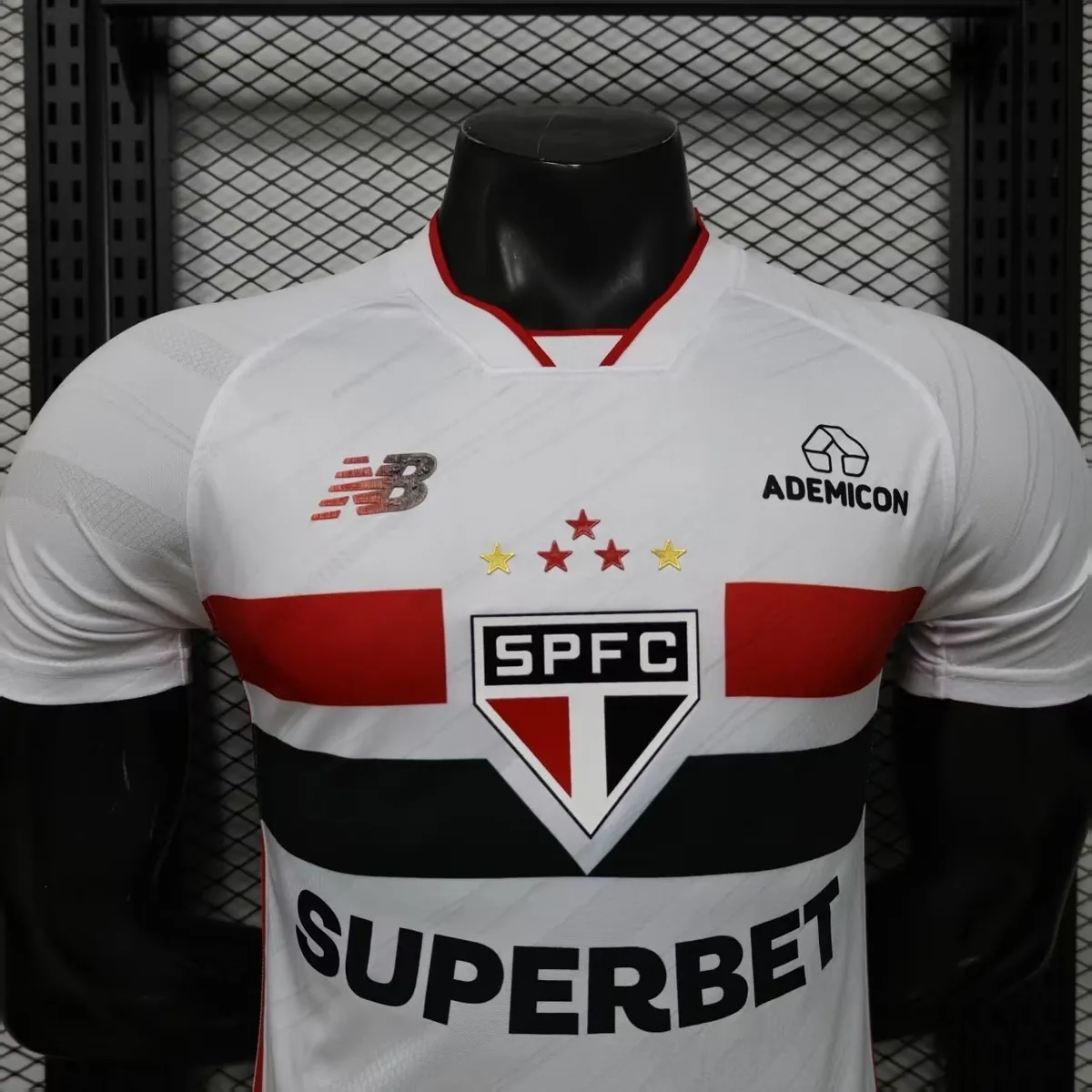2026-27 Sao Paulo Home Jersey Player Version Soccer Shirt 7