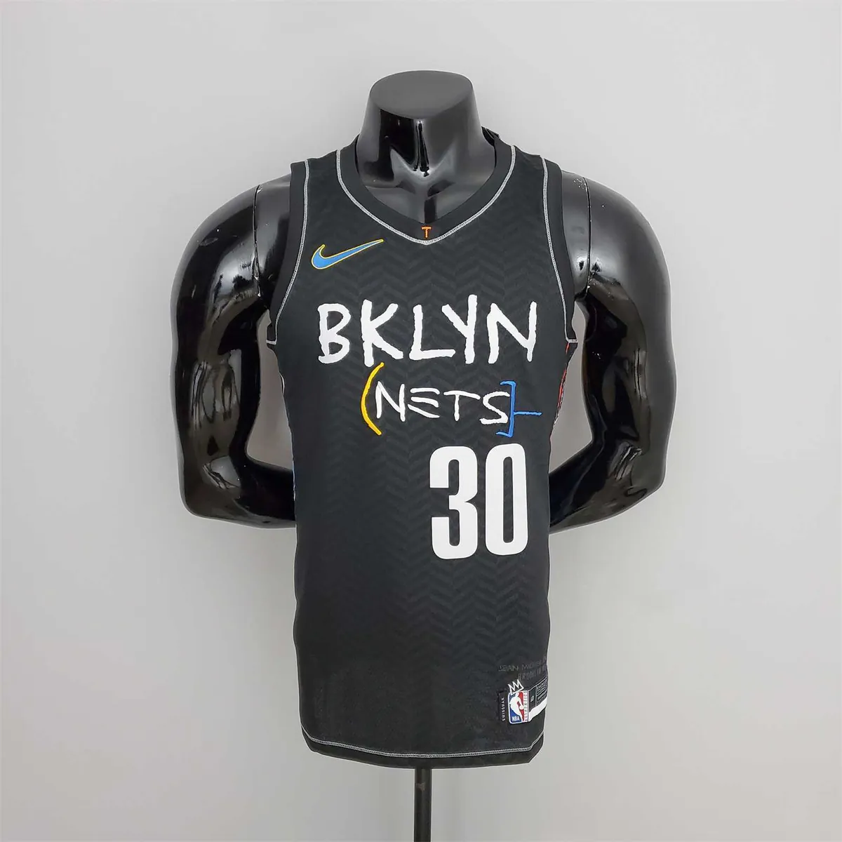 Brooklyn Nets Curry #30 City Edition Black 10