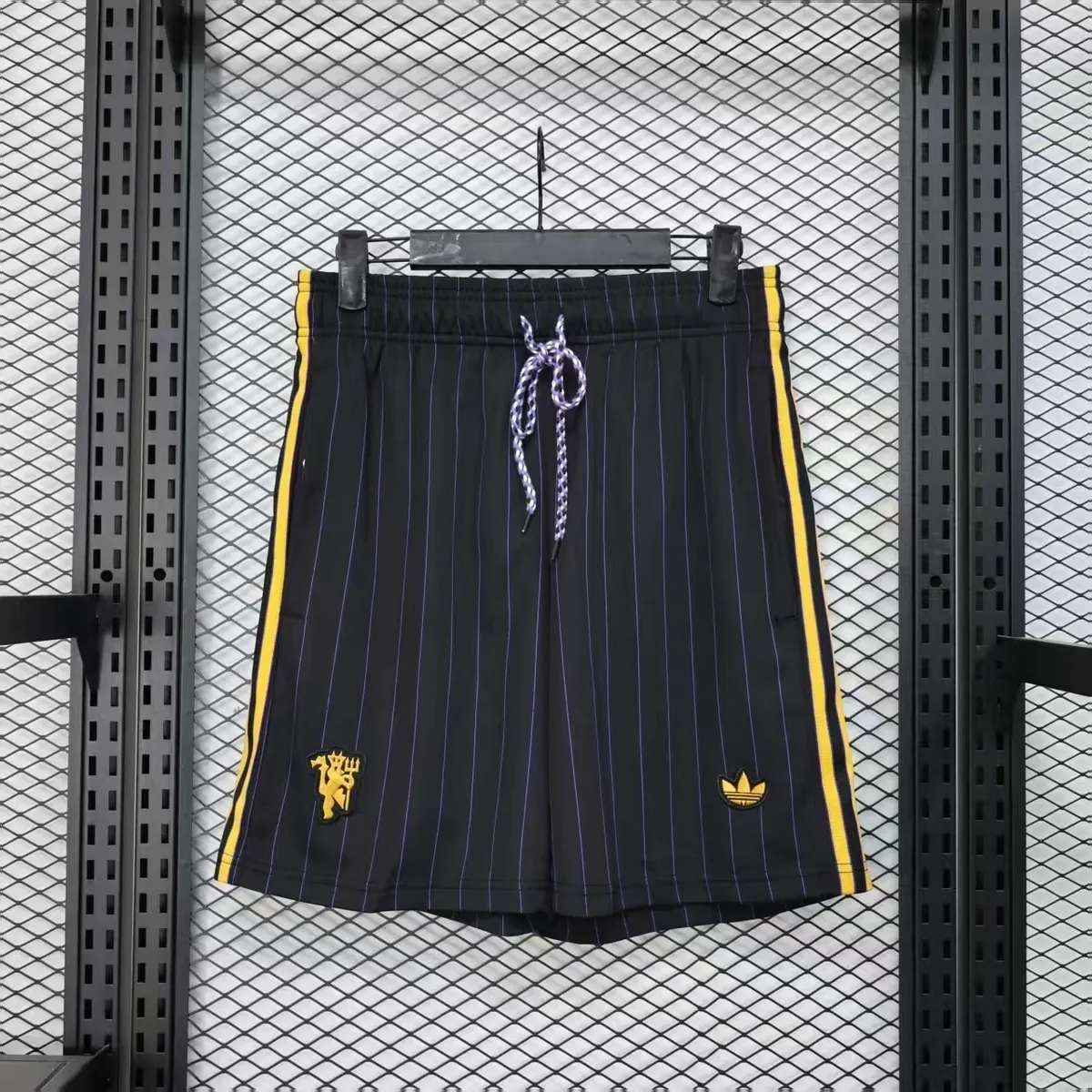25-26 Manchester United Black Casual Shorts AAAAJersey Yupoo 6