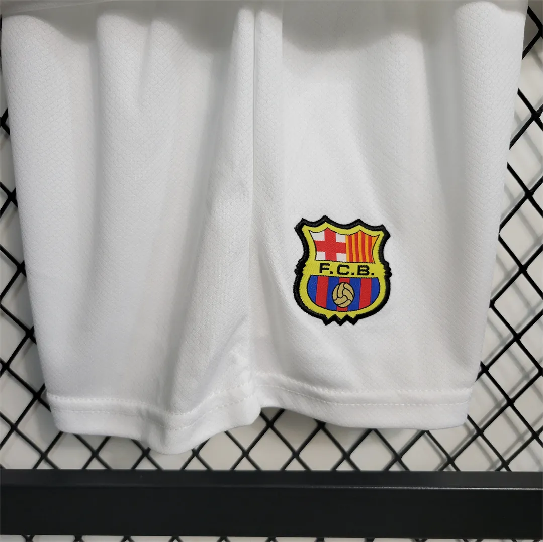 23-24 Barcelona away kids kit 8