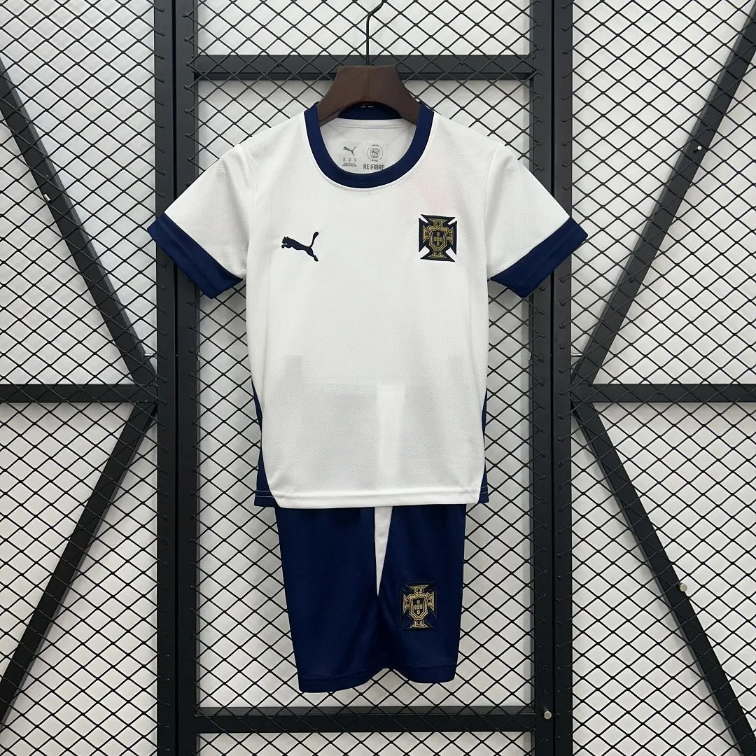 2025 Portugal White Training Kid Kits Youth Apparels AAAAJersey Supply Yupoo 9