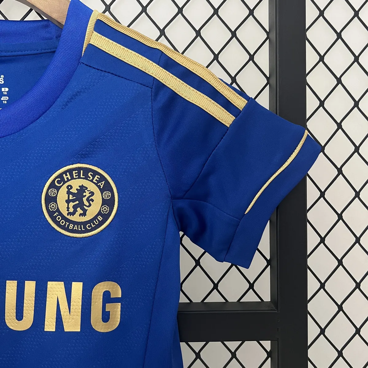 12-13 Chelsea Home Retro Kid Kits Children Sets Jerseys Supllier Yupoo 6