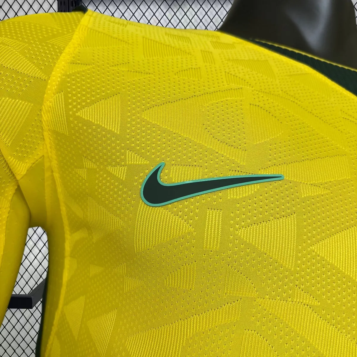 World Cup 2026 Brazil Home Kit Player Version Football Long Sleeve Shirt AAAAJersey Supply Yupoo 4