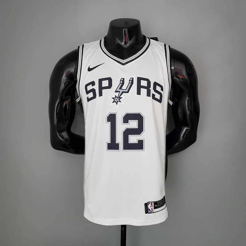ALDRIDGE#12 Spurs White 9