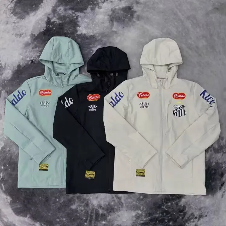 25-26 Santos 3 Colors Windbreaker Jackets AAAAJersey Supply Yupoo 8
