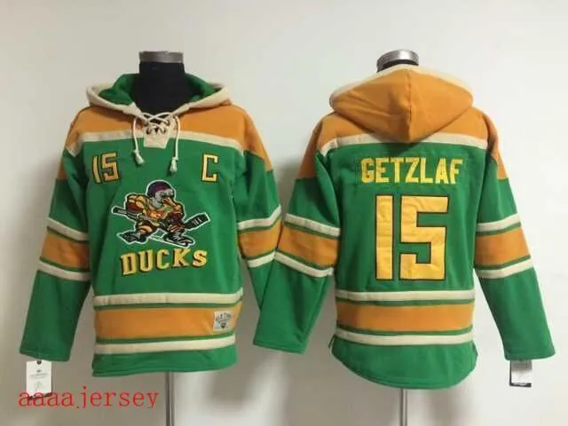 Anaheim Ducks hoodie ice hockey jersey M-3XL 阿纳海姆鸭队帽衫冰球服 2