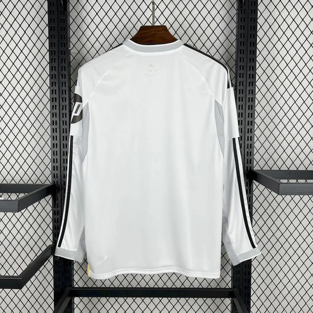 25-26 Real Madrid Home Long Sleeve Shirt Football Uniform AAAAJersey Supply Yupoo S-3XL 4