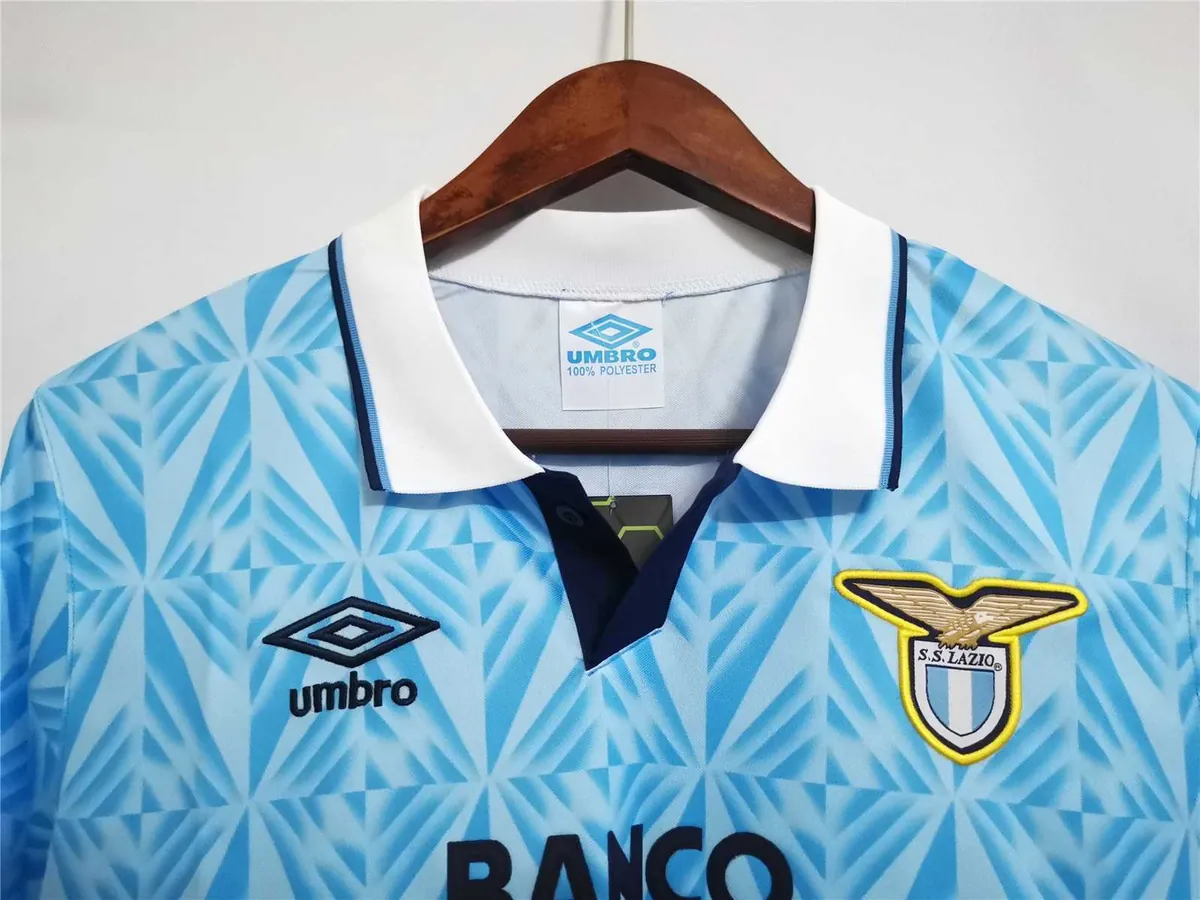 91-92 Lazio home blue 2