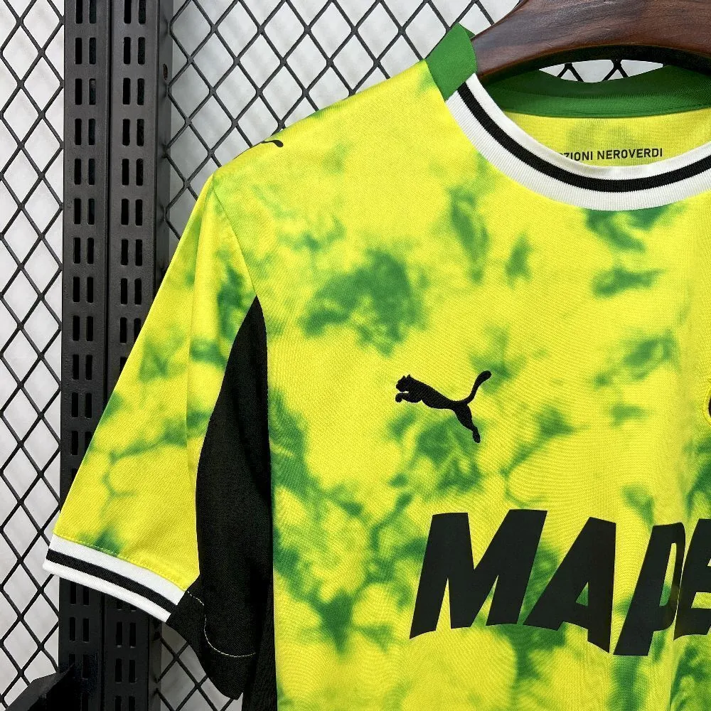 25-26 Sassuolo Third Away Kit Football T-Shirt AAAAJersey Dropship Yupoo 3