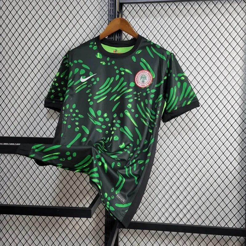 2024 Nigeria Pre-Match Kit Jersey Supplier Yupoo 1