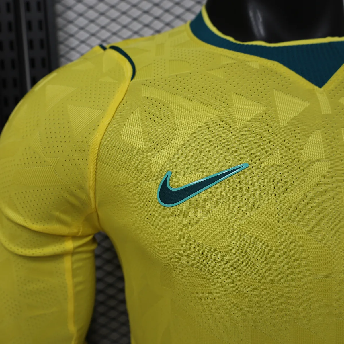 2026 World Cup Brazil Home Kit Player Version Football Long Sleeve Shirt AAAAJersey Supply Yupoo 2