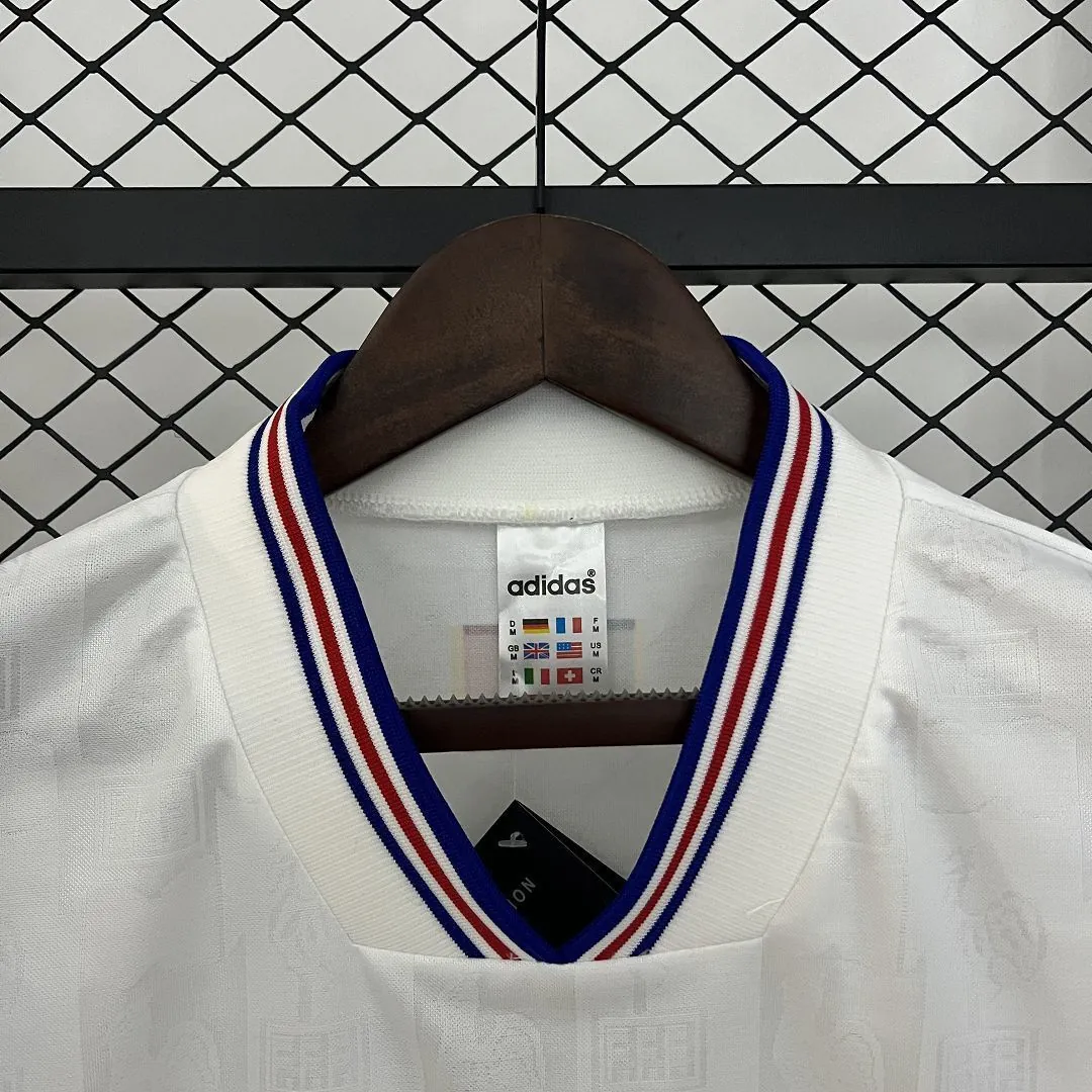 2006 France Away Retro Kit Vintage Shirt AAAAJersey Dropship Yupoo 3