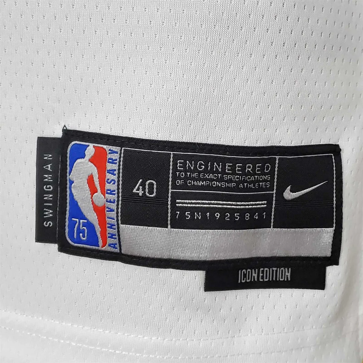 75th Anniversary Golden State Warriors Thompson #11 Mexico Edition White NBA Jersey 4