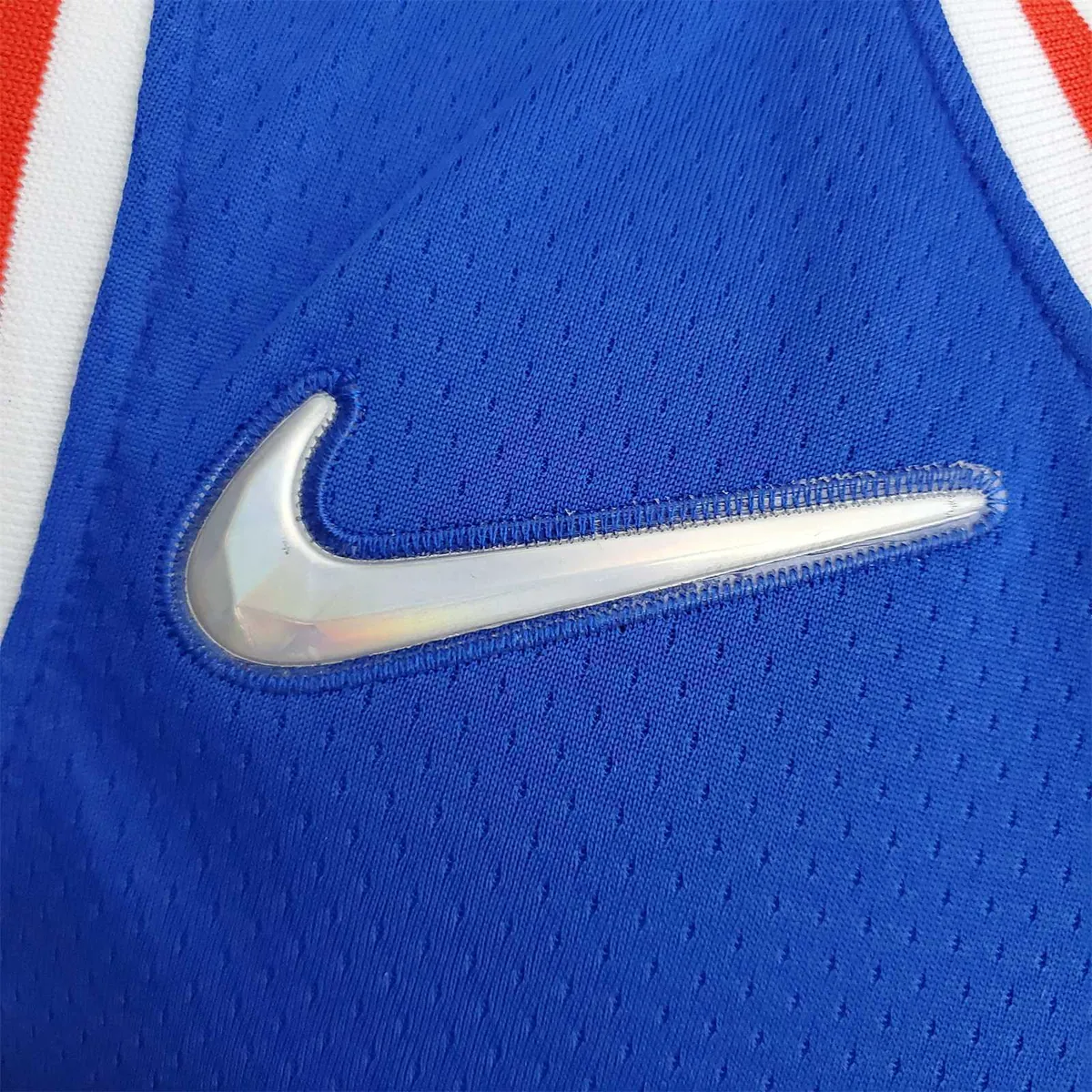 75th Anniversary Philadelphia 76ers SIMMONS#25 Blue NBA Jersey 7