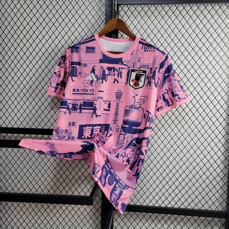 2024 Japan Tokyo Special Edition Pink Kit Football AAAAJersey Supplier 2