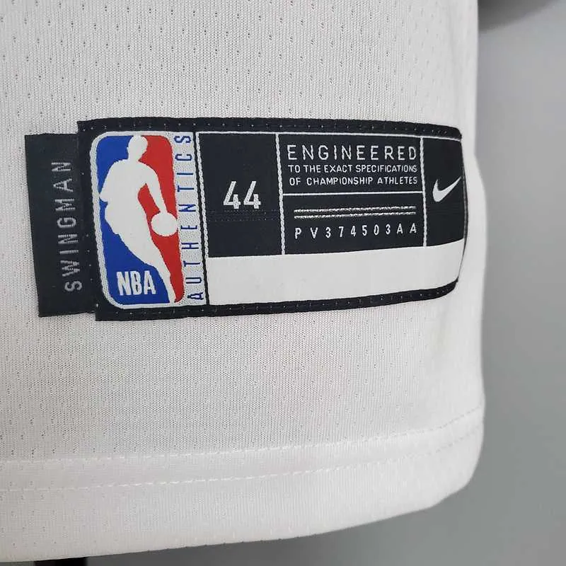 BROWN#7 Celtics White Platinum Limited 5