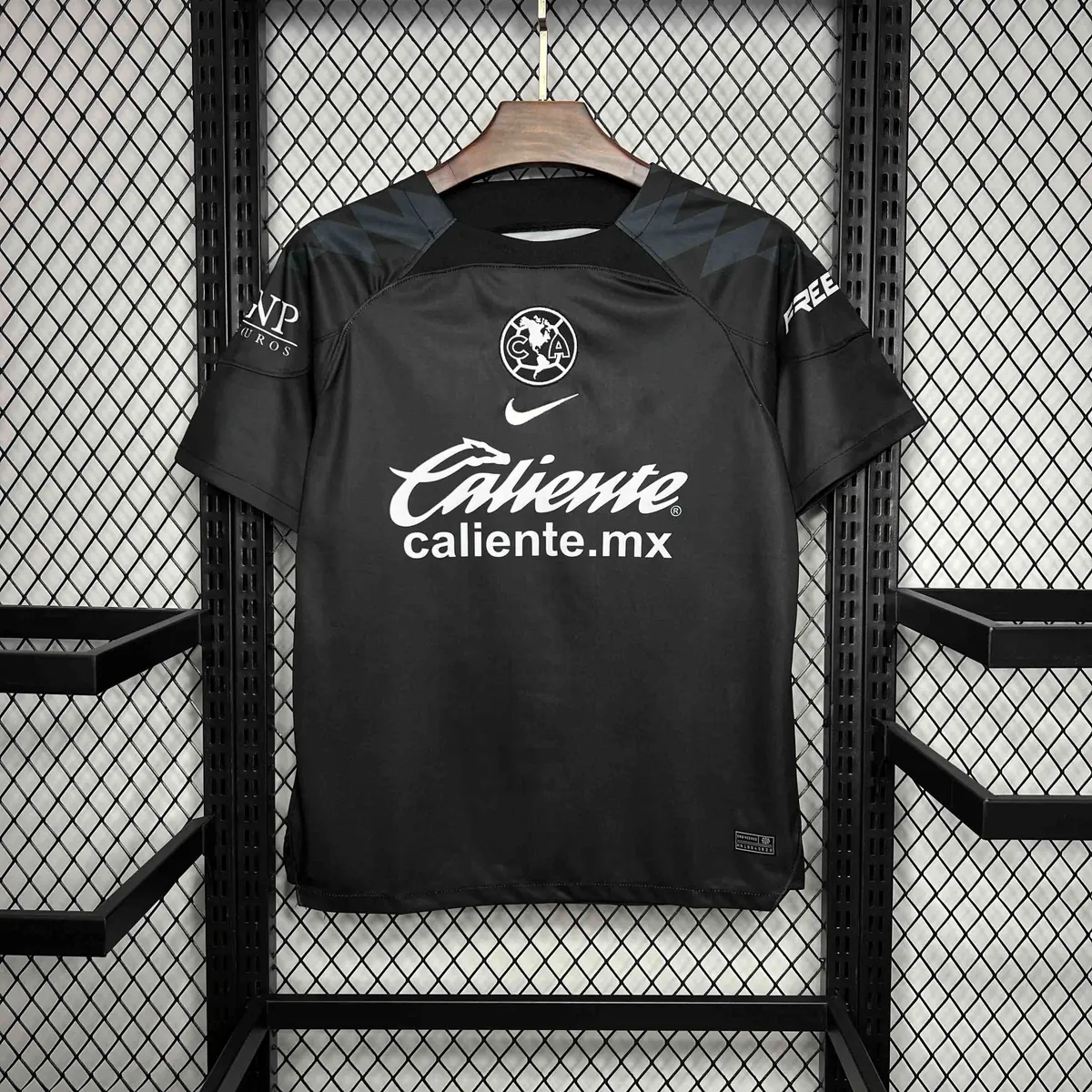23-24 Club América Goalkeeper Kit Black Shirt Soccer Jerseys Yupoo 7