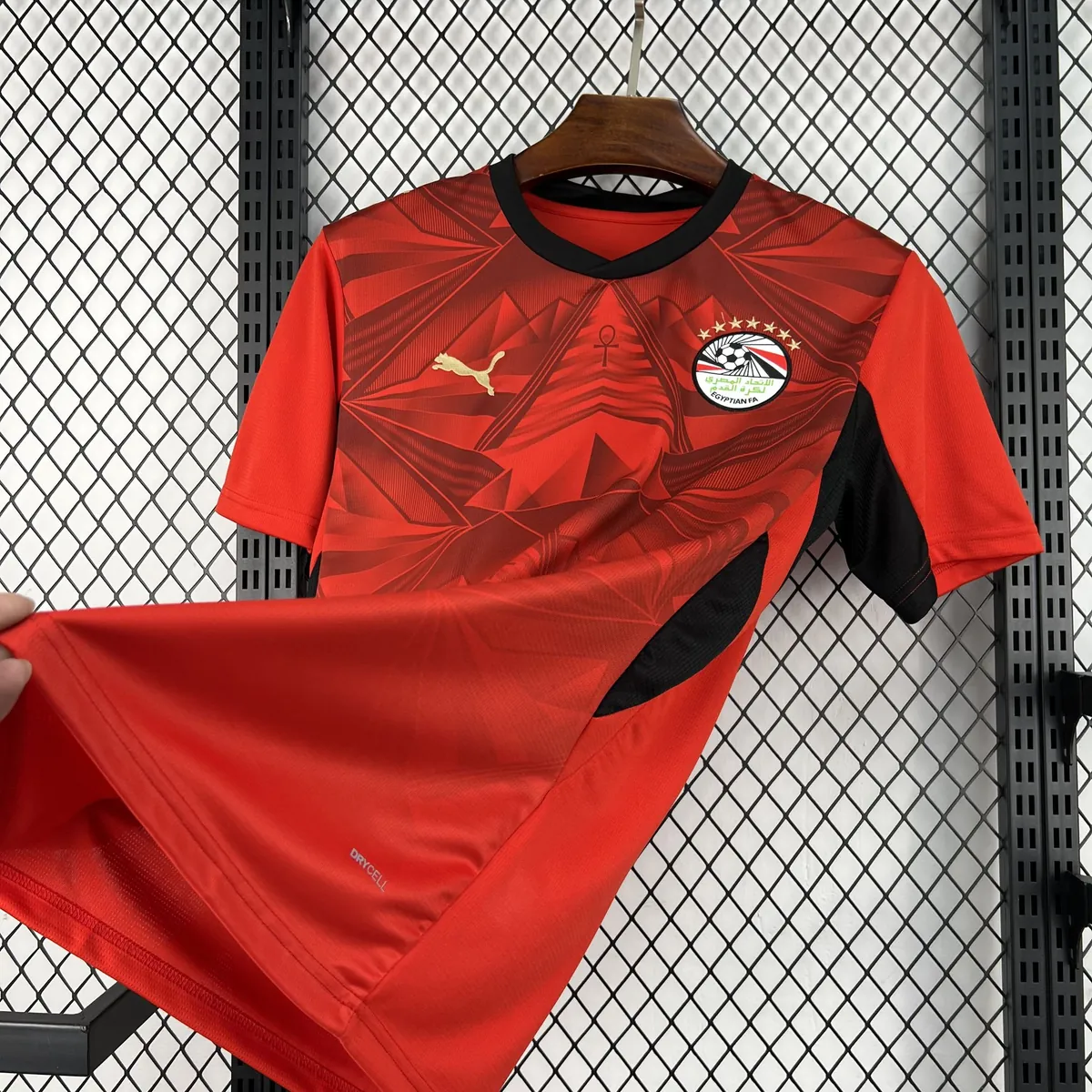 World Cup Jersey 2026 Egypt Mens Home Kit Soccer T-Shirt AAAAJersey Supply Yupoo 7 6