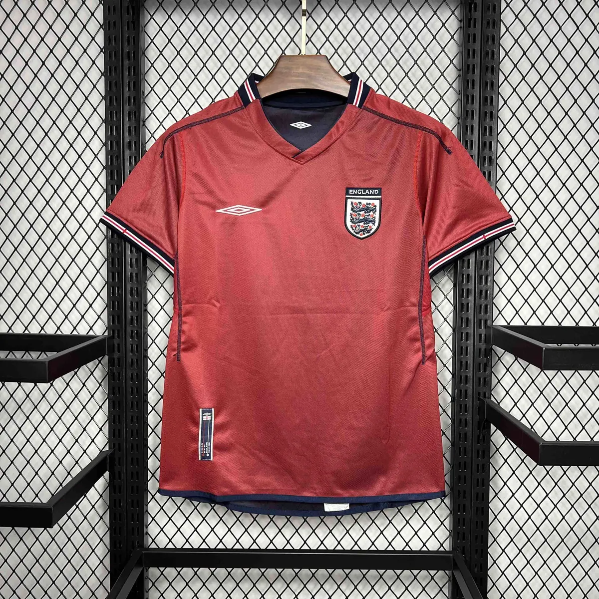 2002 England Away Retro Kit Double-Sided Uniform AAAAJersey Supplier Yupoo 8