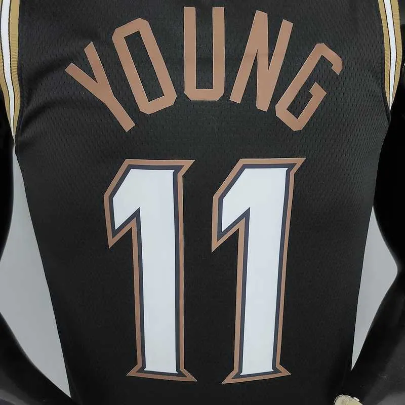 New Season Hawks YOUNG#11 City Edition Black 1