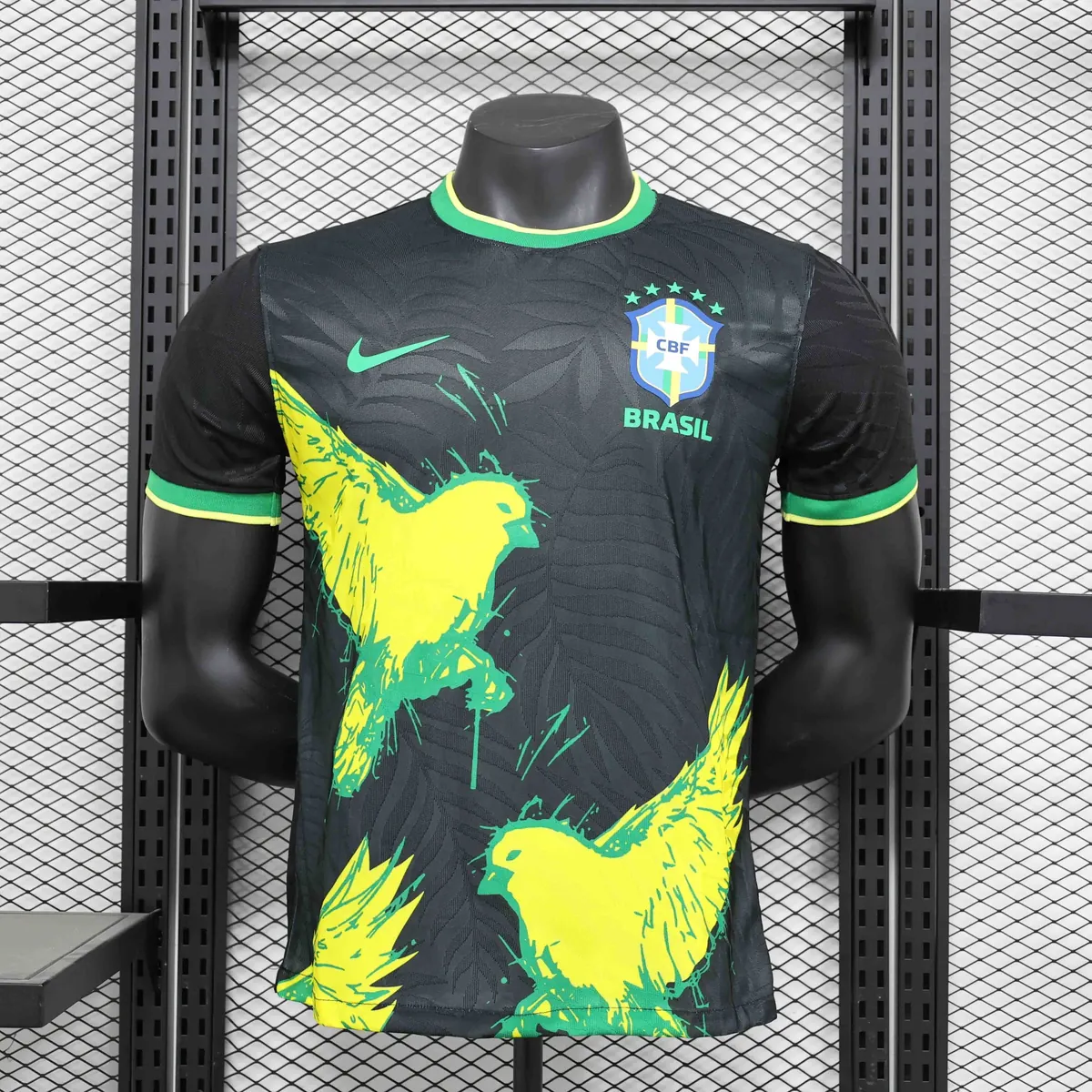 2024 Brazil Black Birds Special Edition Player Version Shirt AAAAJersey Supplier Yupoo 5