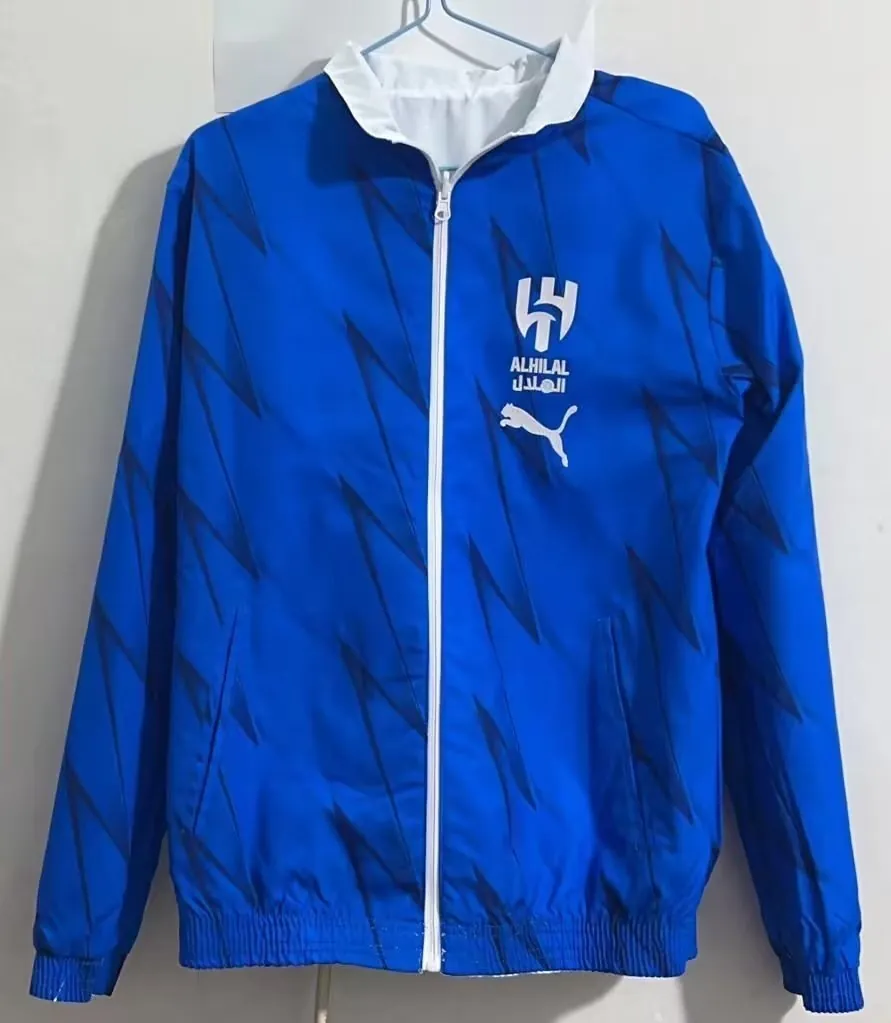 23-24 Al-Hilal Saudi Both Windbreaker Jackets Yupoo 5