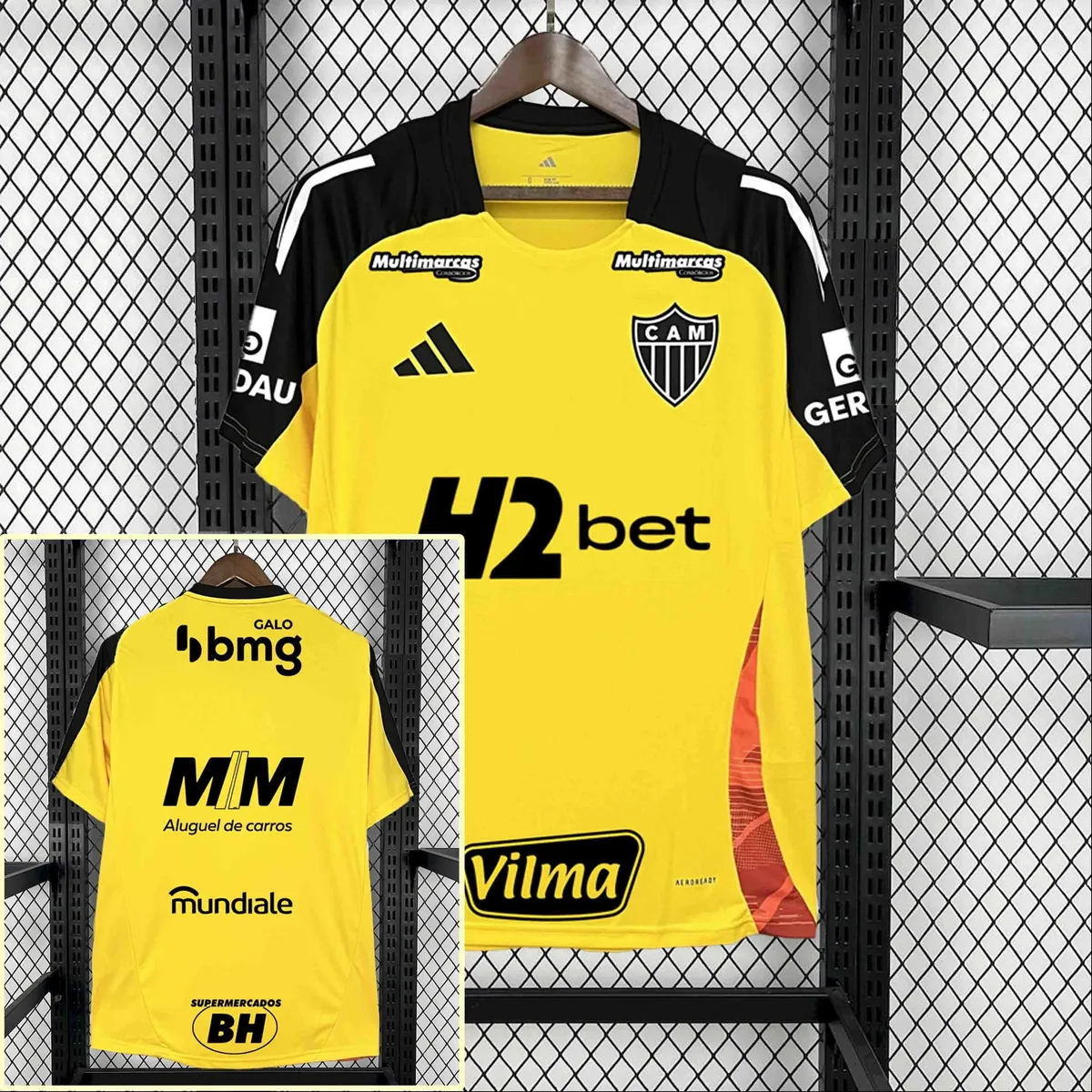 25-26 All Sponsor Atletico Mineiro Training Kit Soccer AAAAJersey Yupoo S-2XL 1