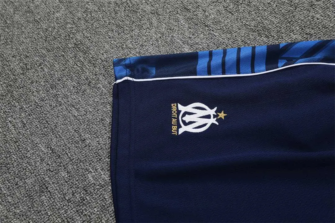 22-23 Marseille training suit short sleeve kit blue 3