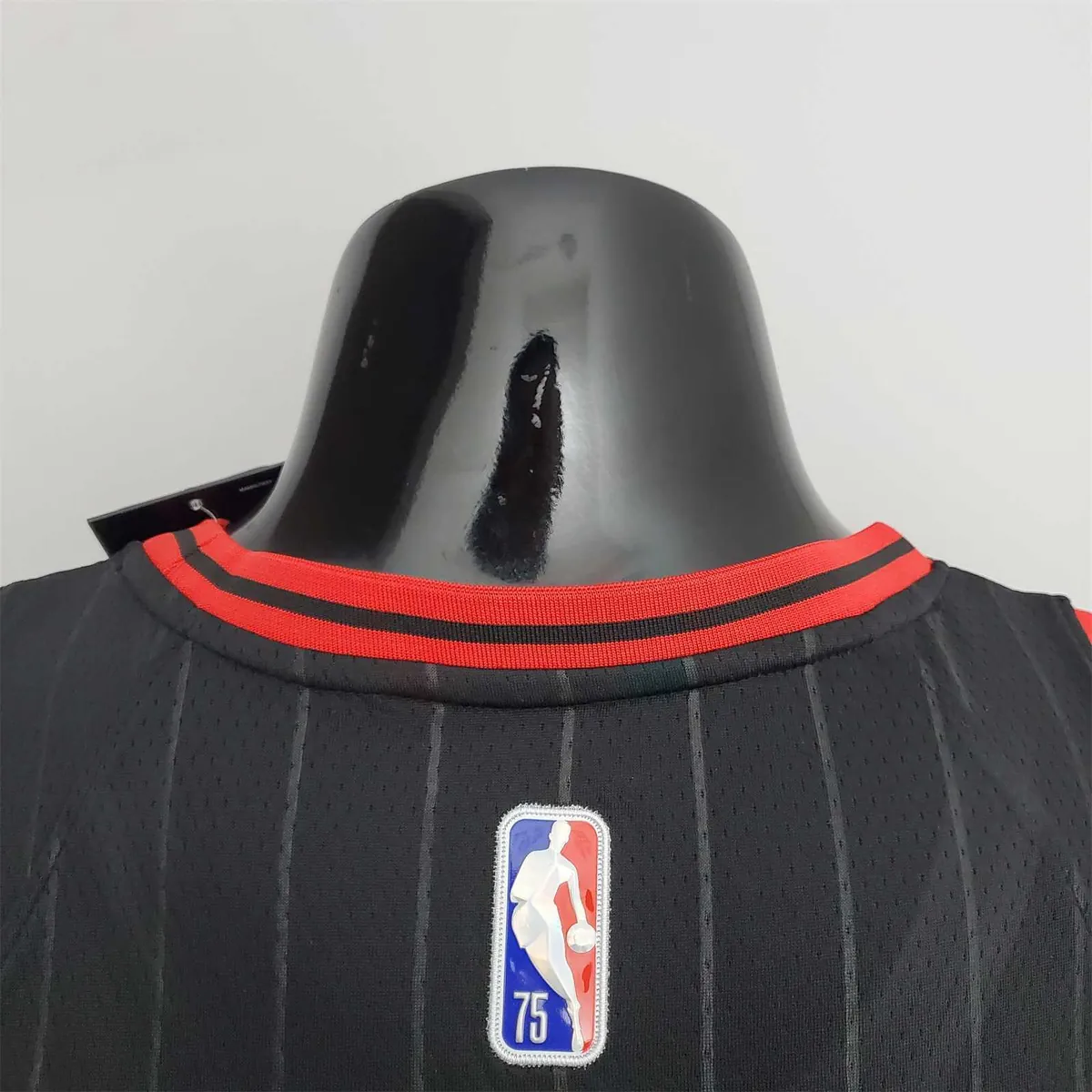75th Anniversary LaVine#8 Bulls Flyers Black NBA Jersey 4