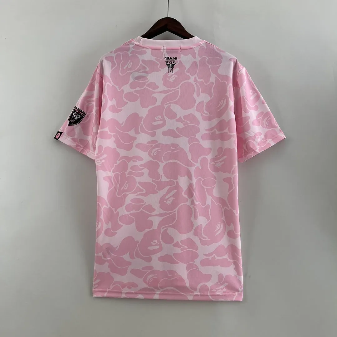 23-24 Inter Miami Limited Gris Pink Shirt Joint Edition Kit Soccer Jerseys Yupoo 6