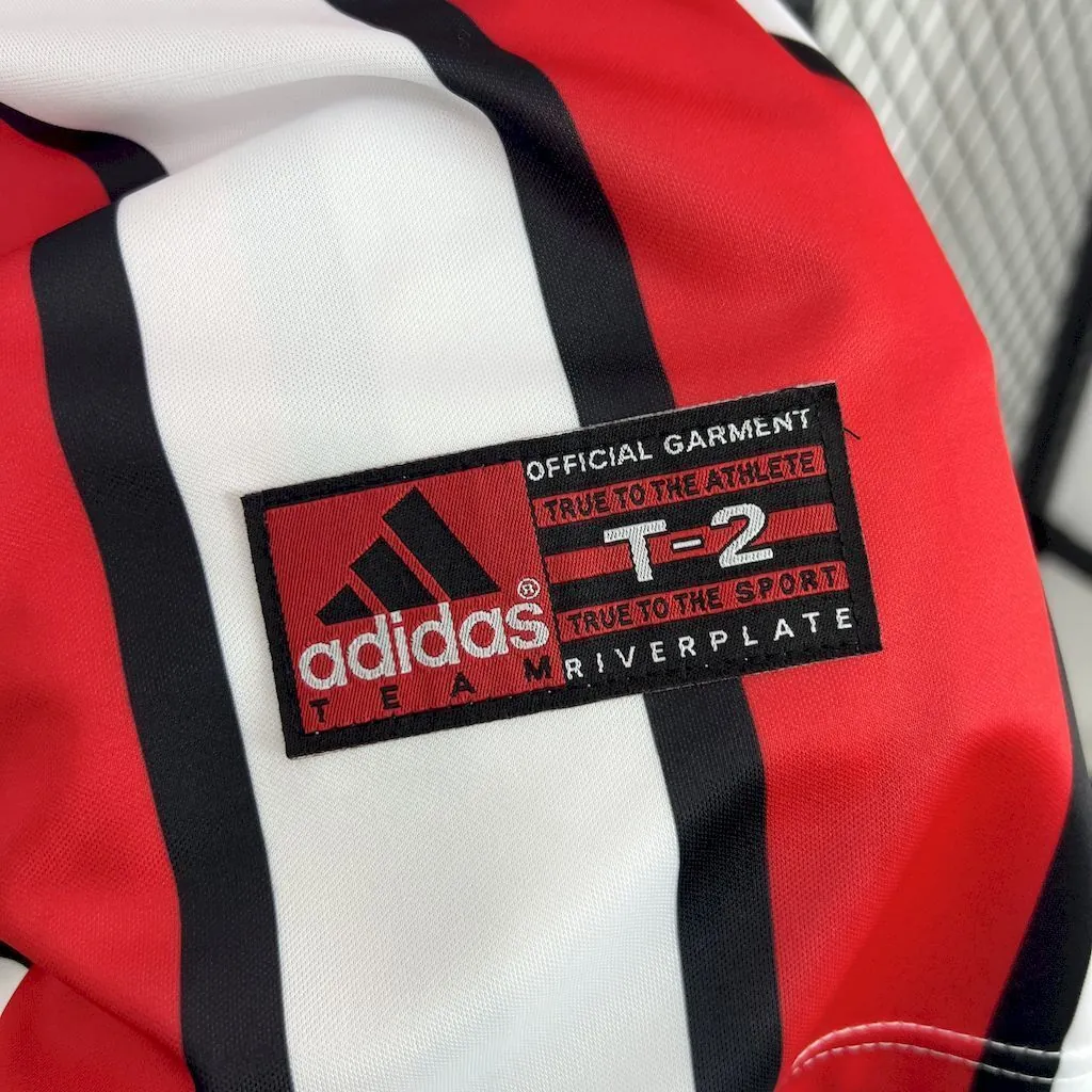 99-00 River Plate Home Retro Kit Vintage Shirt AAAAJersey Supplier Yupoo 6