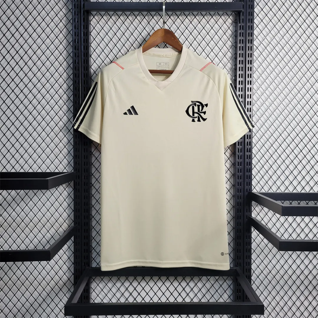 23-24 Flamengo training suit off-white 10