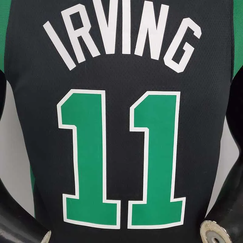 Irving #11 Celtics White Jordan theme black 3