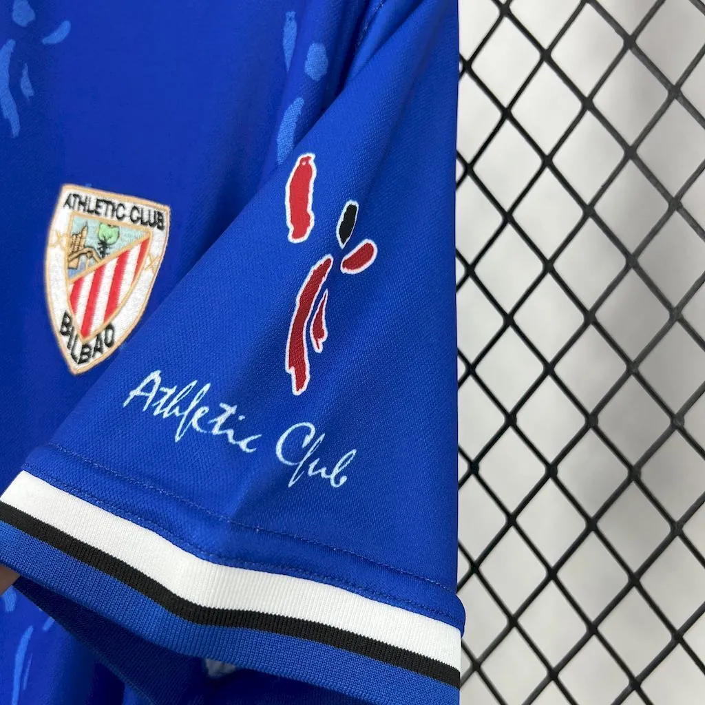 01-03 Athletic Bilbao Away Retro Kit Vintage Shirt AAAAJersey Supply Yupoo 3