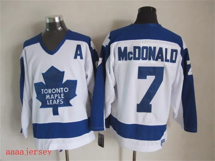 Toronto Maple Leafs retro ice hockey jersey M-3XL 多伦多枫叶队复古冰球服 8