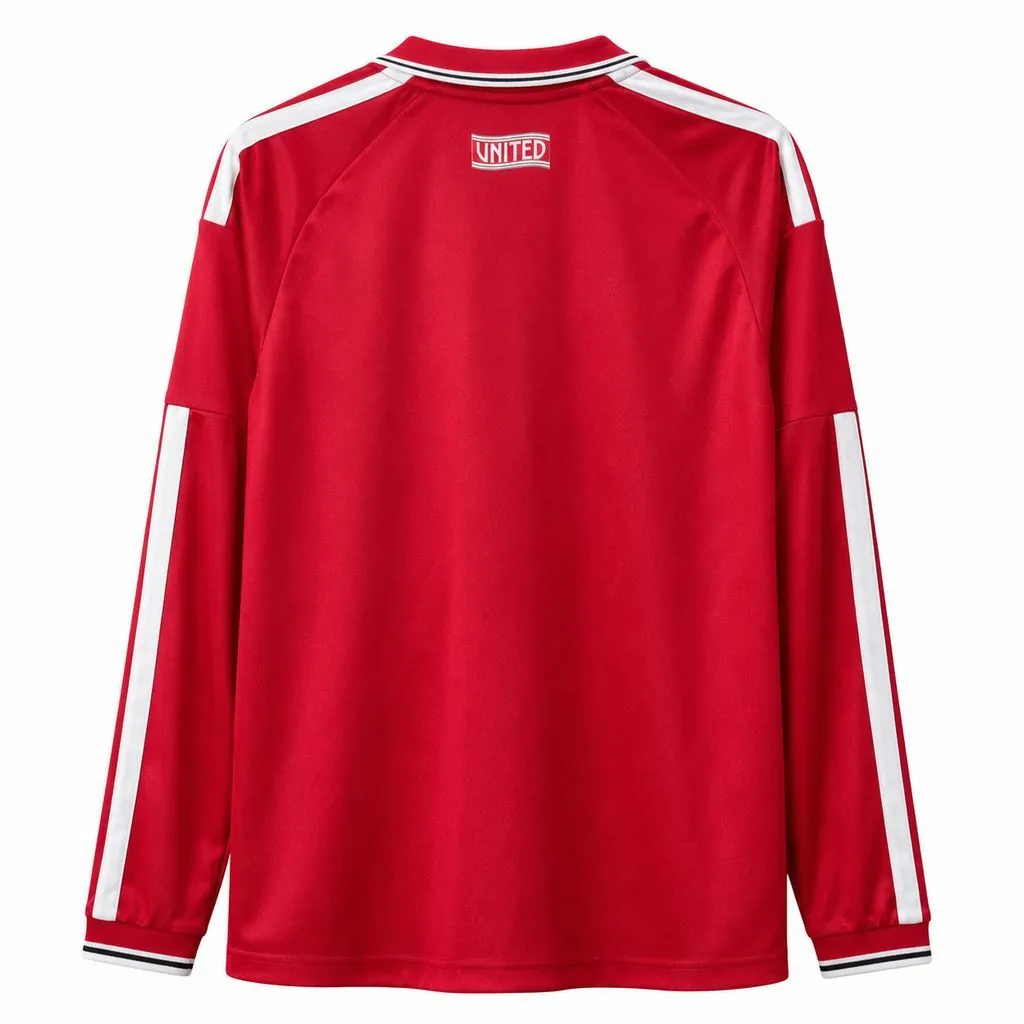 26-27 Manchester United Home Kit Football Long Sleeve T-Shirt AAAAJersey Supply Yupoo 9 2