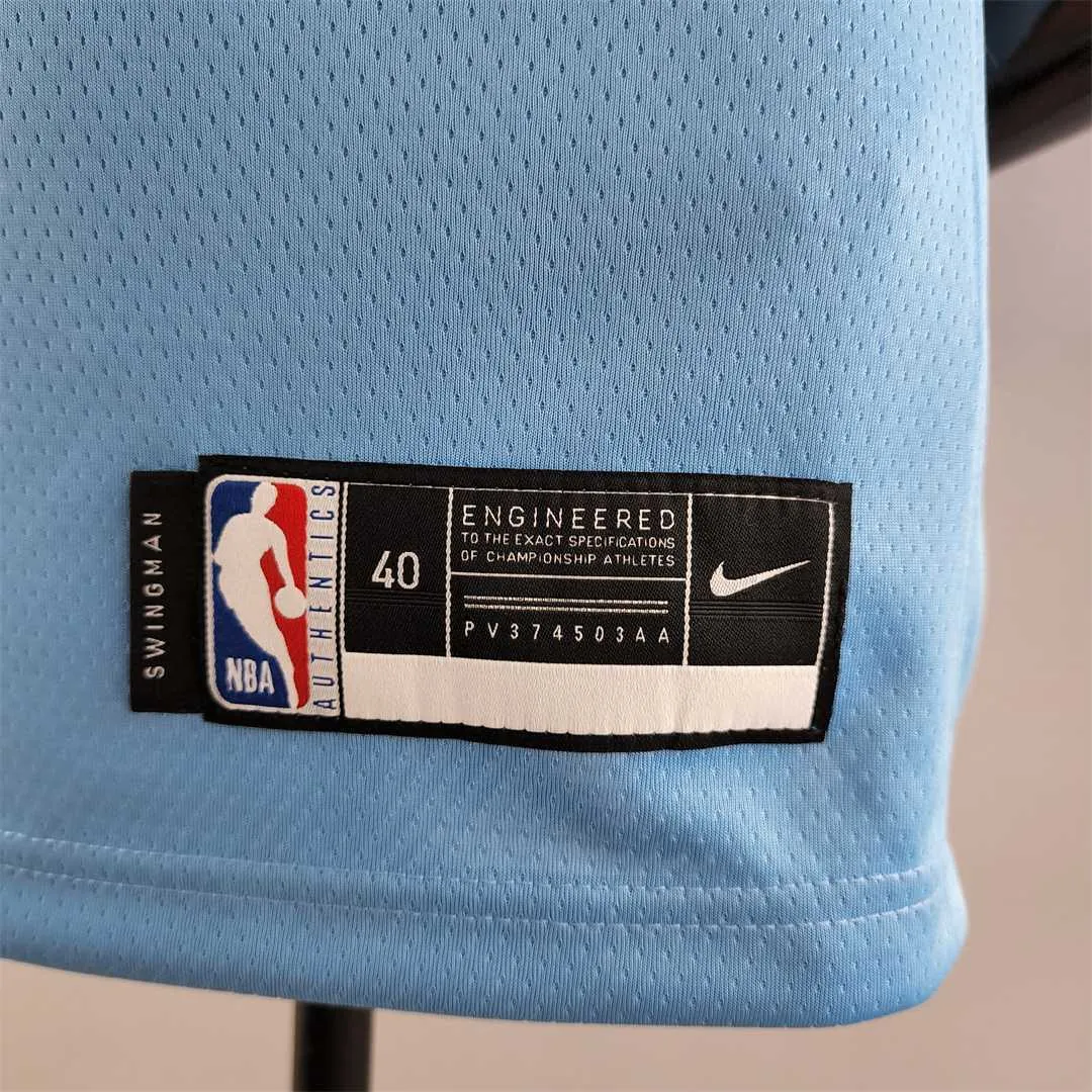 Chicago Bulls BALL#2 Blue NBA Jersey 5