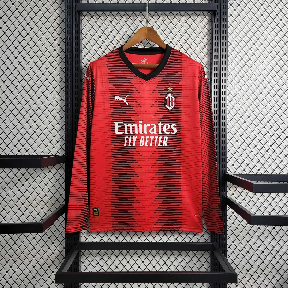 23-24 Long Sleeve AC Milan Home S-XXL 10