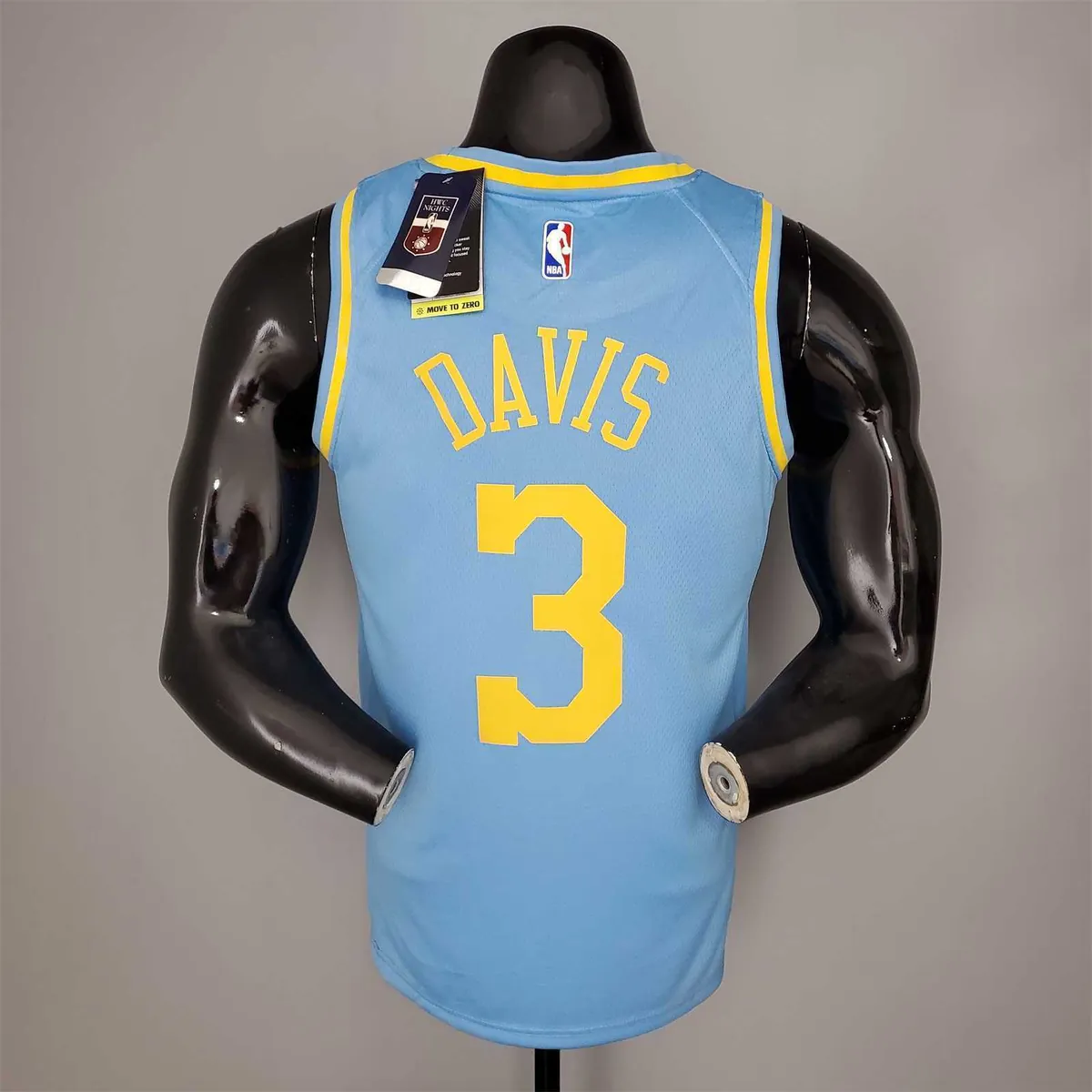 2021 DAVIS#3 Lakers Minneapolis Edition Blue 3
