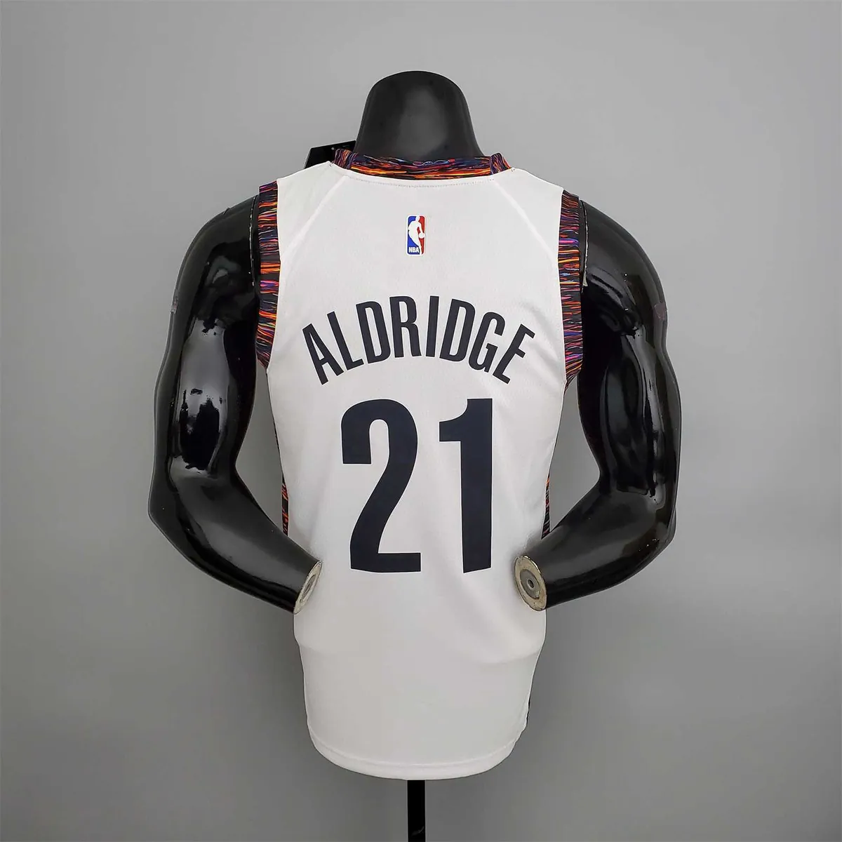 brooklyn#21 Brooklyn Nets City version White 3