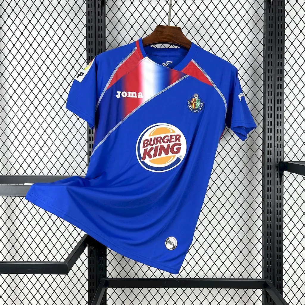 09-10 Getafe Home Retro Kit Vintage Shirt AAAAJersey Dropship Yupoo 6
