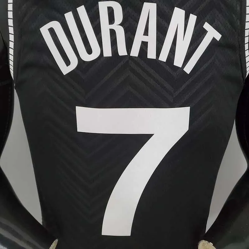 2021 Durant #7 Brooklyn Nets Bonus Edition Black 6