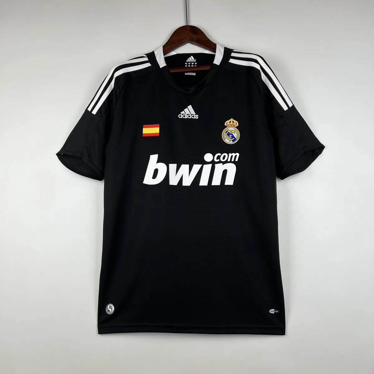 08-09 Real Madrid Retro Third Kit Vintage Black Shirt Football Jerseys Yupoo 12