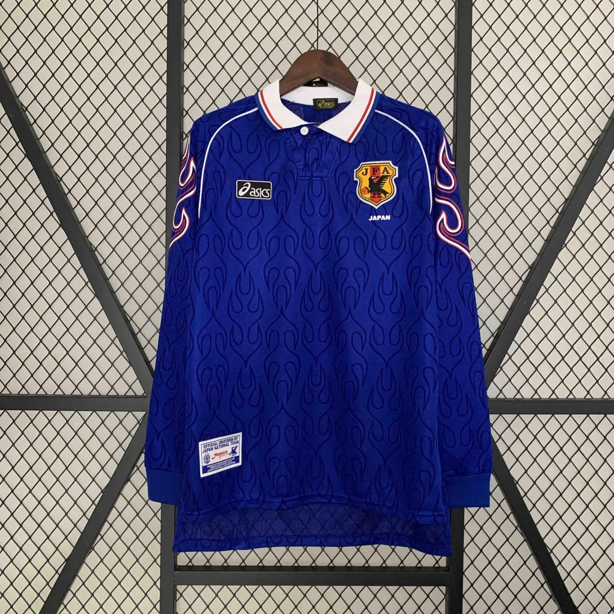 1998 Retro Long sleeve Japan Home S-XXL 7