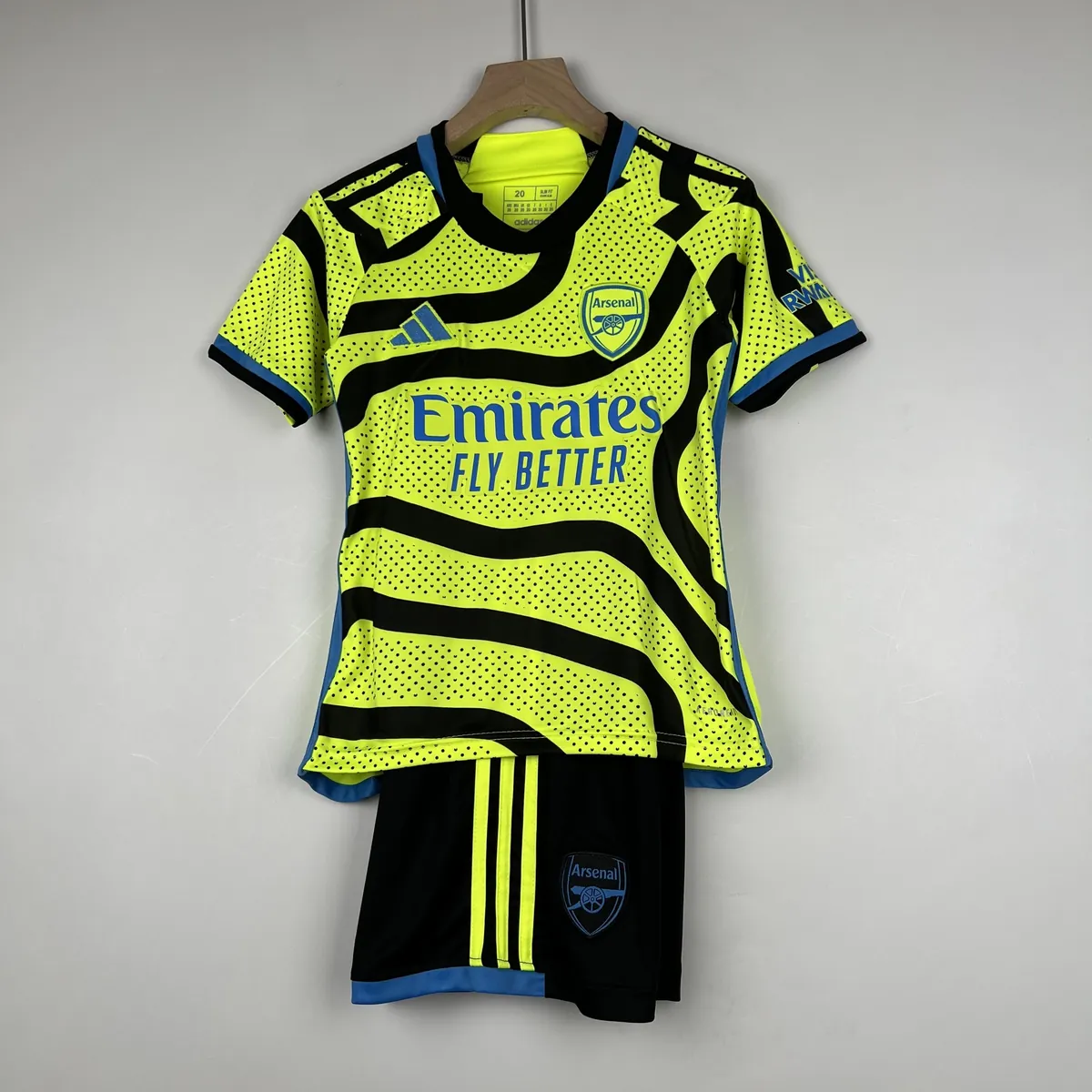 23-24 Kids Arsenal away size 16-28 Soccer Jersey 10